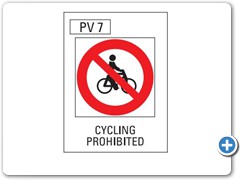 Cycling-Prohibited